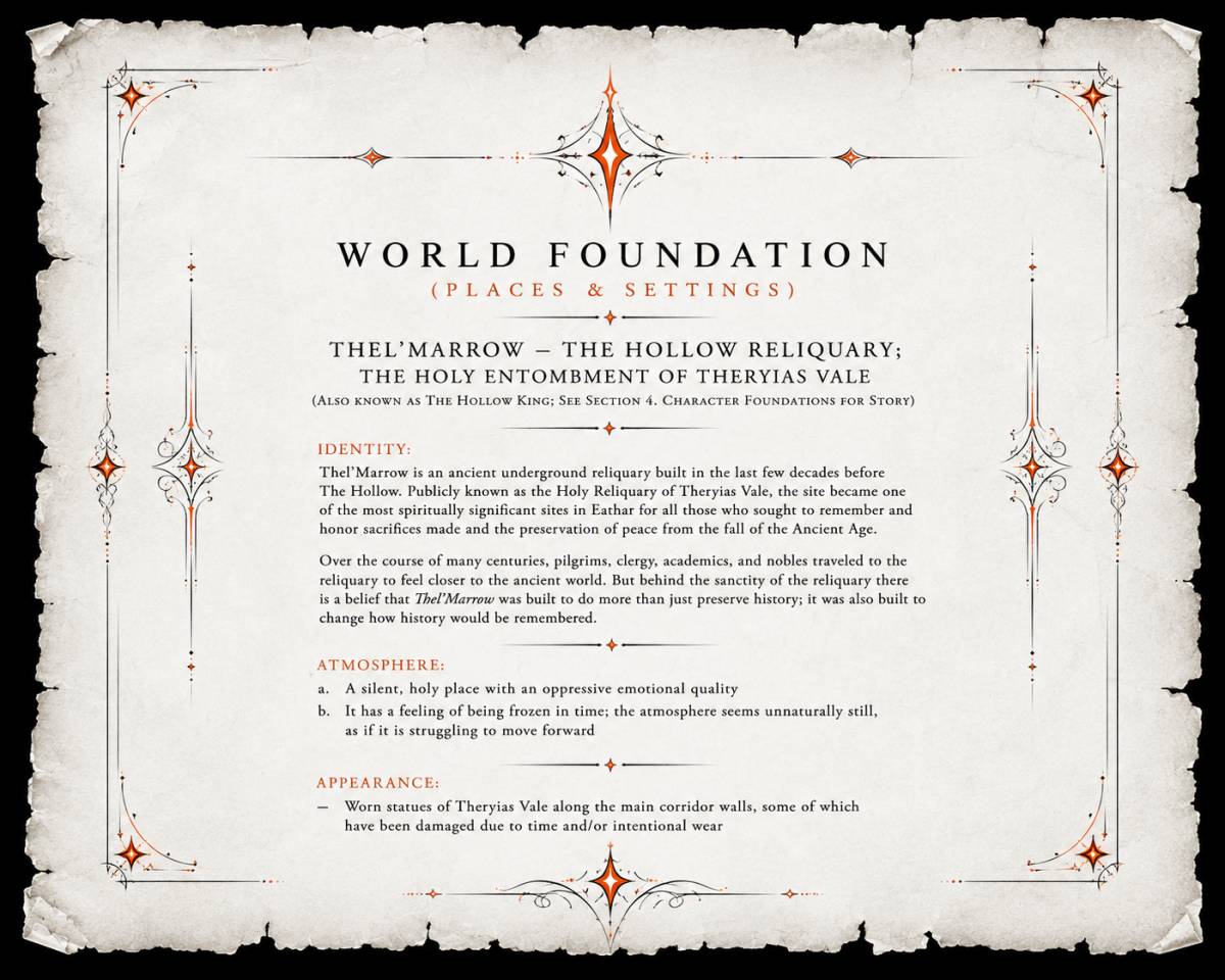 Thel'Marrow Archive Scroll
